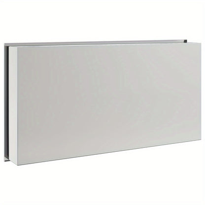 Shower niche silver brushed 62x32x9 cm stainless steel