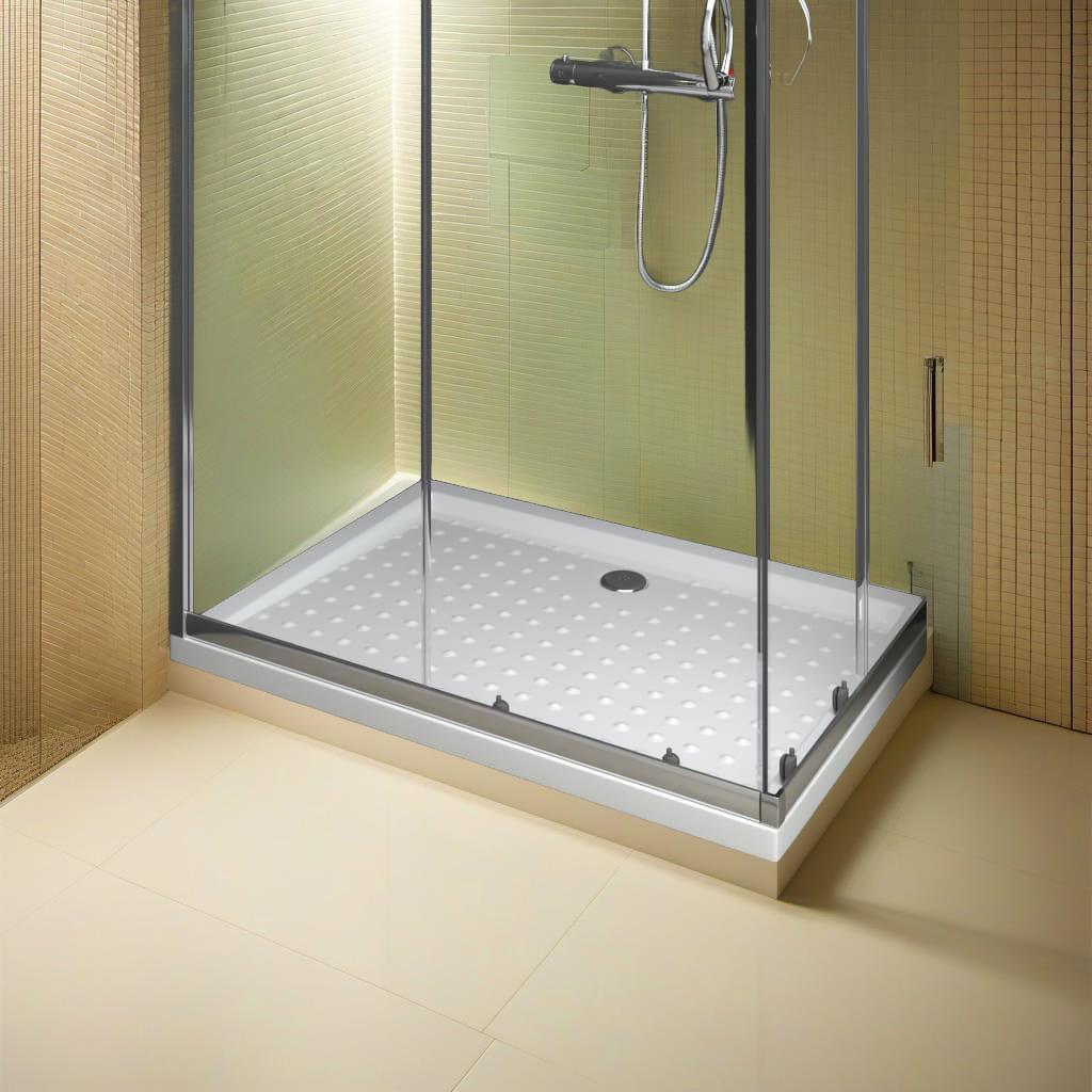 700 cm Non- Slip Shower Base - Modern ABS Shower Tray for Easy- Clean Shower Floor | Ideal Bathroom Accessories Durable & Stylish Design