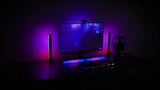 2 Pieces Smart LED Light Bars, RGB Night Light with Remote and App Control, Music Sync Backlight