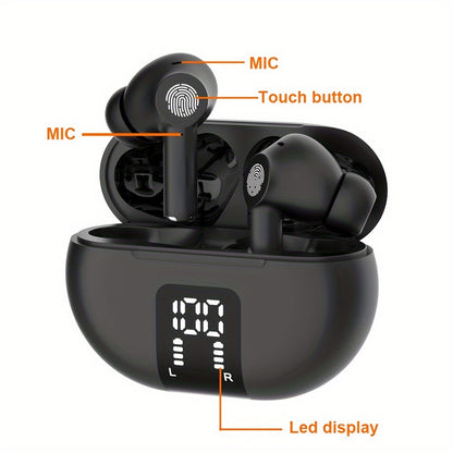 New Translator Earbuds 144 Language Real Time 2-Way Translation Earbuds, Portable Translation Headset With APP For Music And Calling