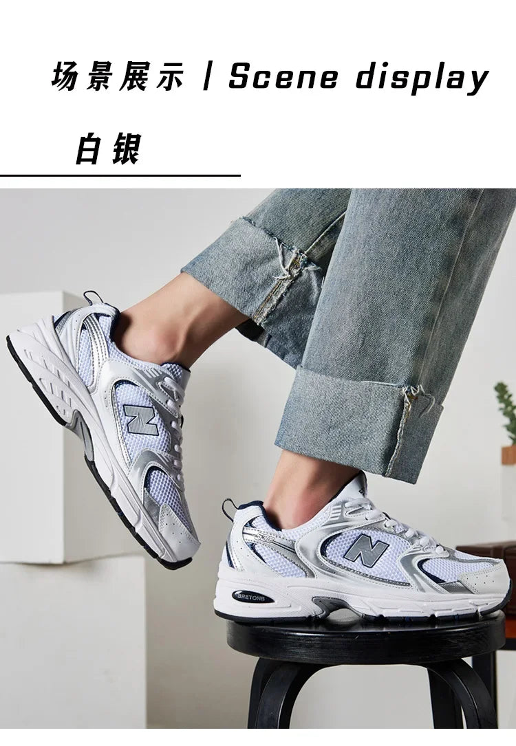 Trendy Dad Shoes for Spring/Summer: Breathable Mesh Sports Shoes for Women & Men