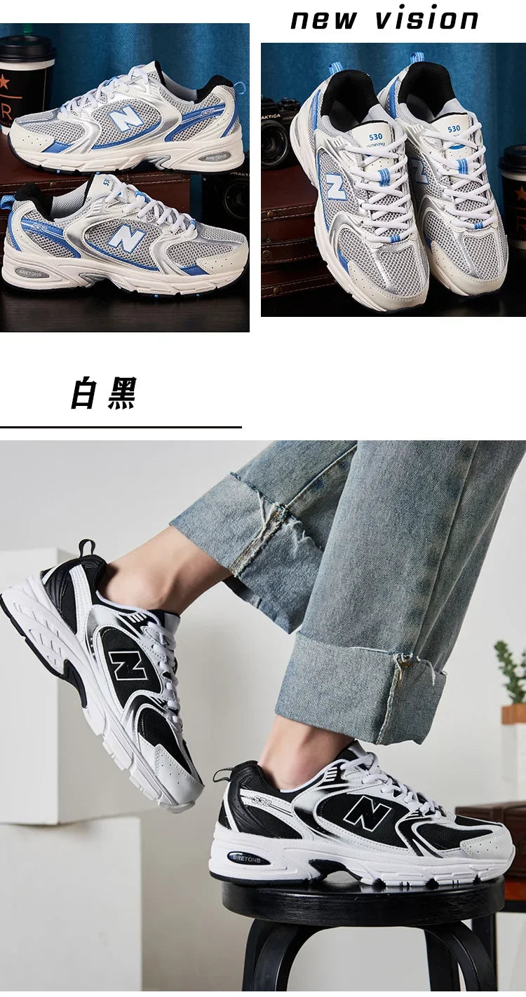 Trendy Dad Shoes for Spring/Summer: Breathable Mesh Sports Shoes for Women & Men