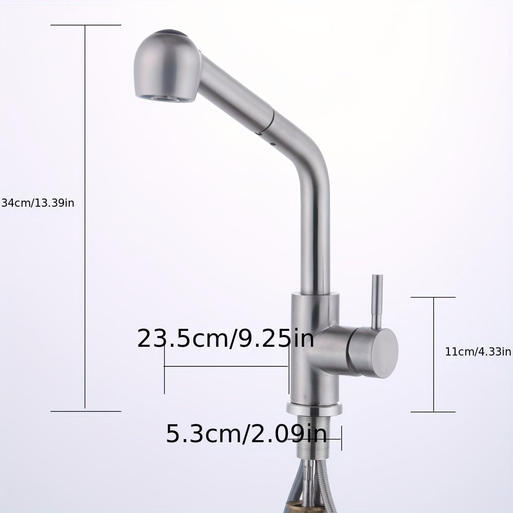 Kitchen Faucet With Extendable Shower 360° Rotating Sink Faucet Bathroom Faucet Washbasin Faucet For Bathroom