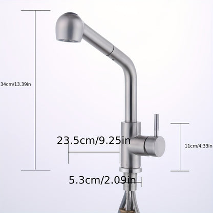 Kitchen Faucet With Extendable Shower 360° Rotating Sink Faucet Bathroom Faucet Washbasin Faucet For Bathroom